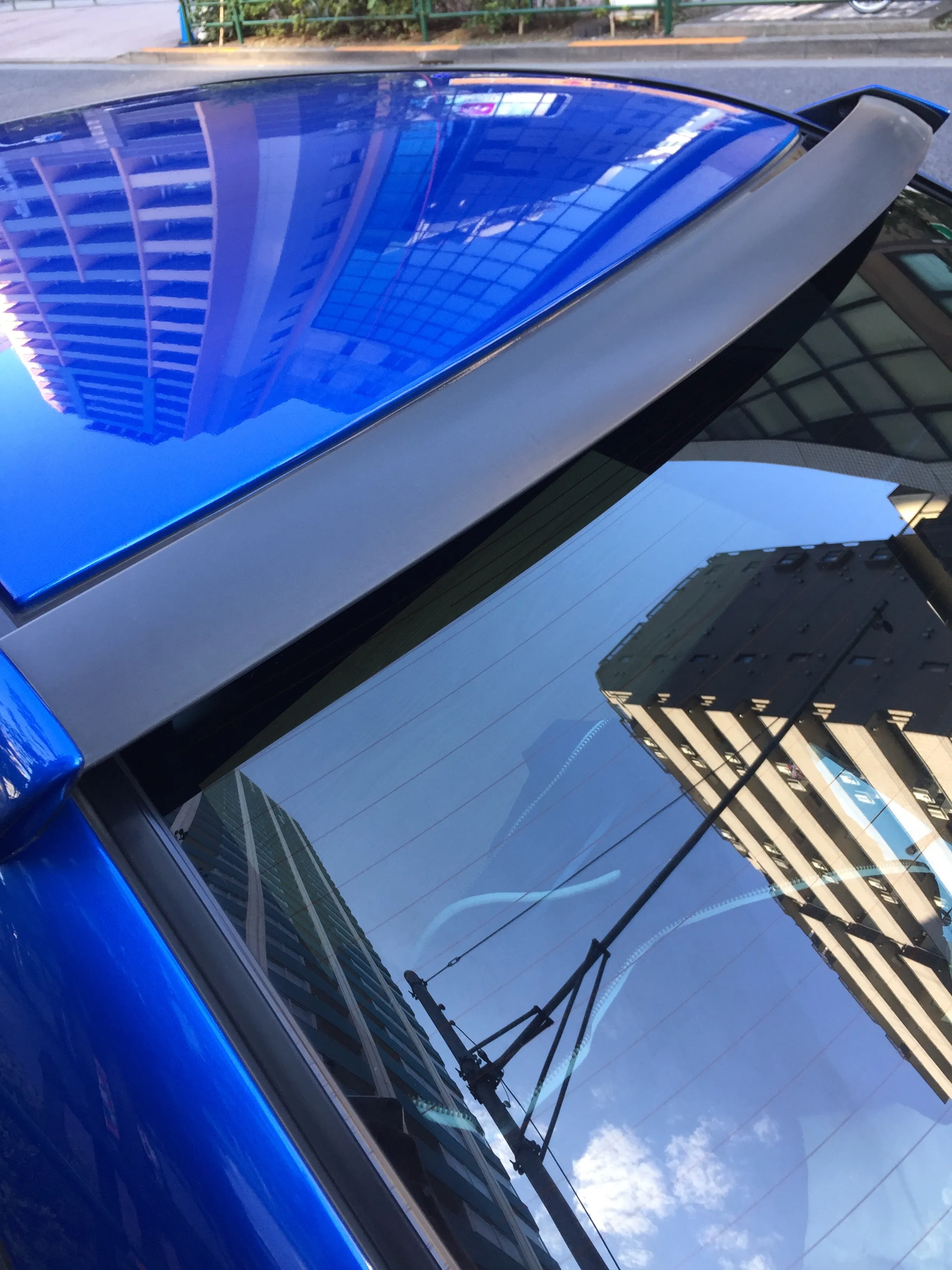 樹脂つや出し後