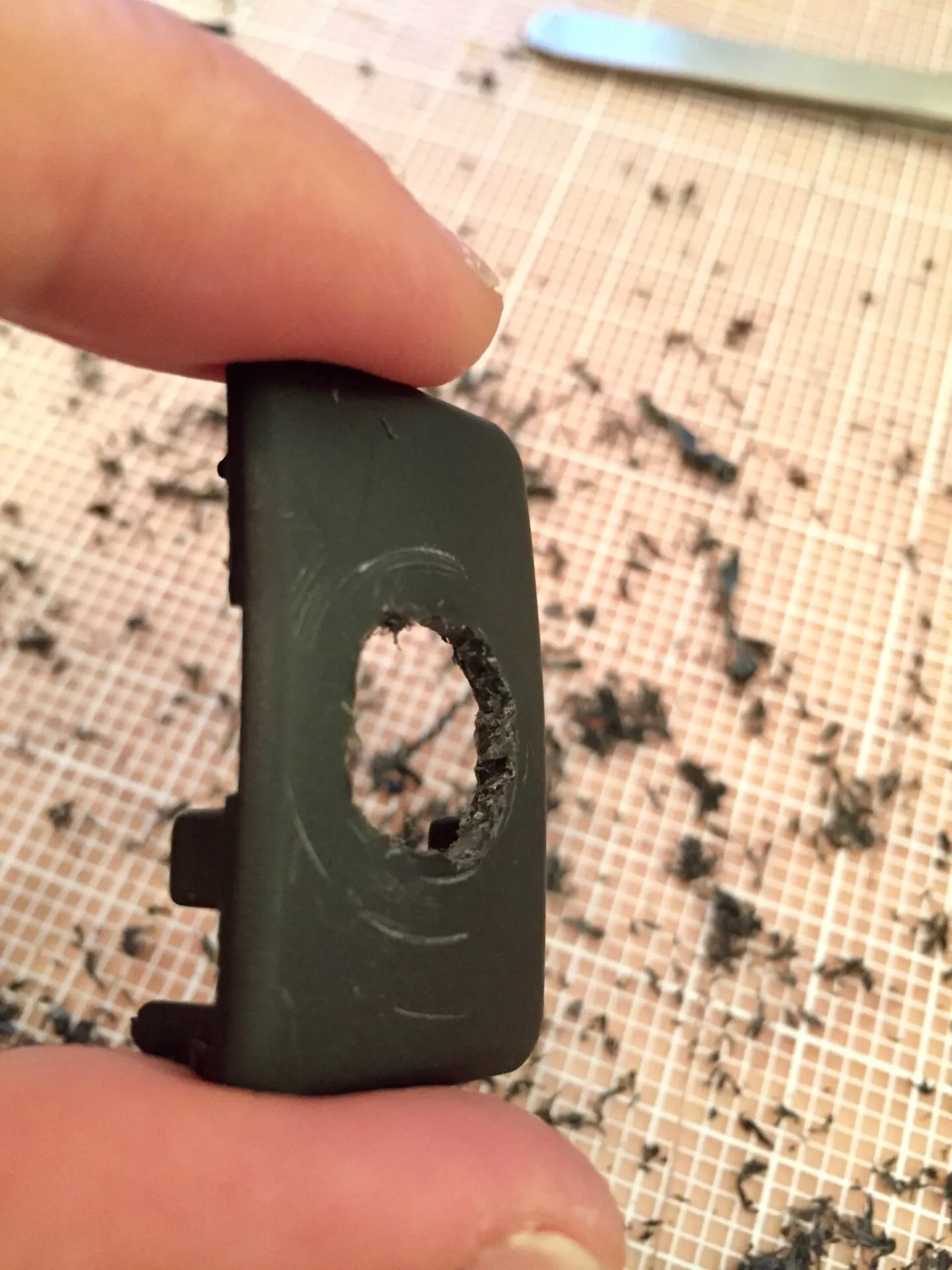 スイッチパネル加工