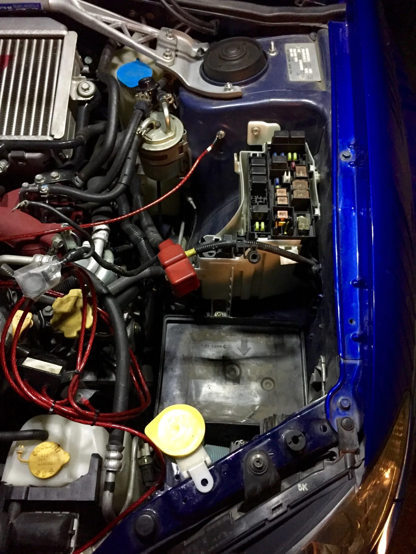 Impreza GDB バッテリー小型化