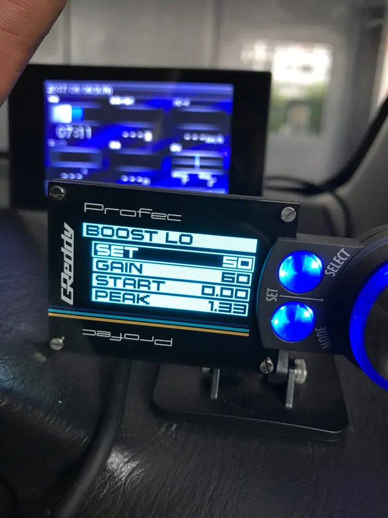 Greddy profecの設定値メモ