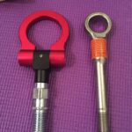 牽引フックを買ったけど、径が違うので取り付けできず